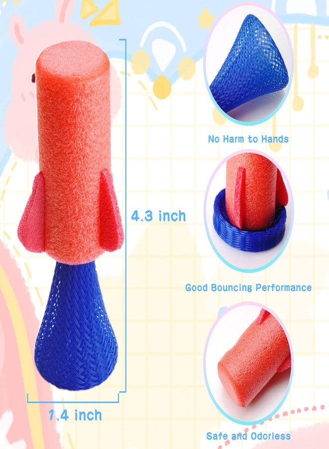 Sepco 24PCS Rocket Jumping Popper Spring Launcher Bouncy Jump Party Favors Pop up Bulk Toys for Kids Goodie Bag Filler Class Treasure Box Prizes - Image 4